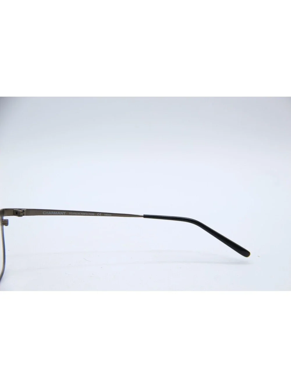 Charmant Titanium Perfection Ch11454 Bk Black Authentic Eyeglasses 52-17